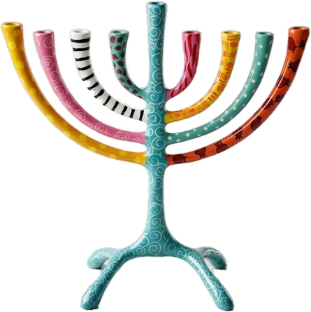 צמרת · חנוכיות עוזיאל עץ החיים